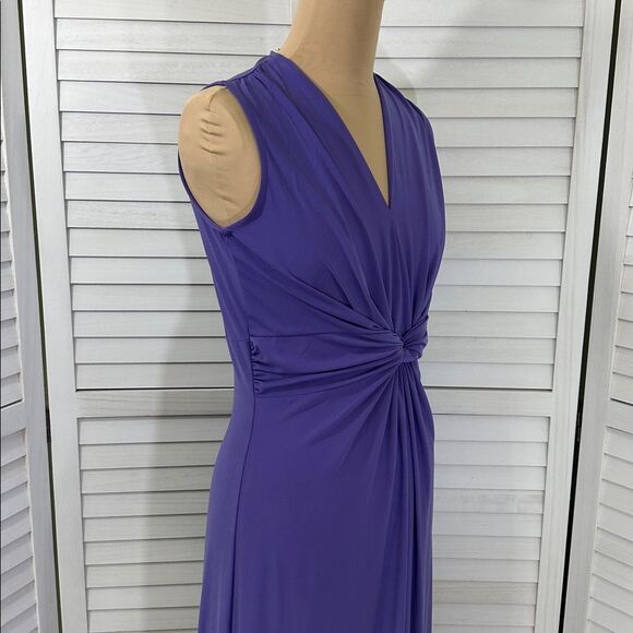 IMAN Maxi Dress Size XS Tall Global Purple Chic Luxury NWT - Picture 7 of 12